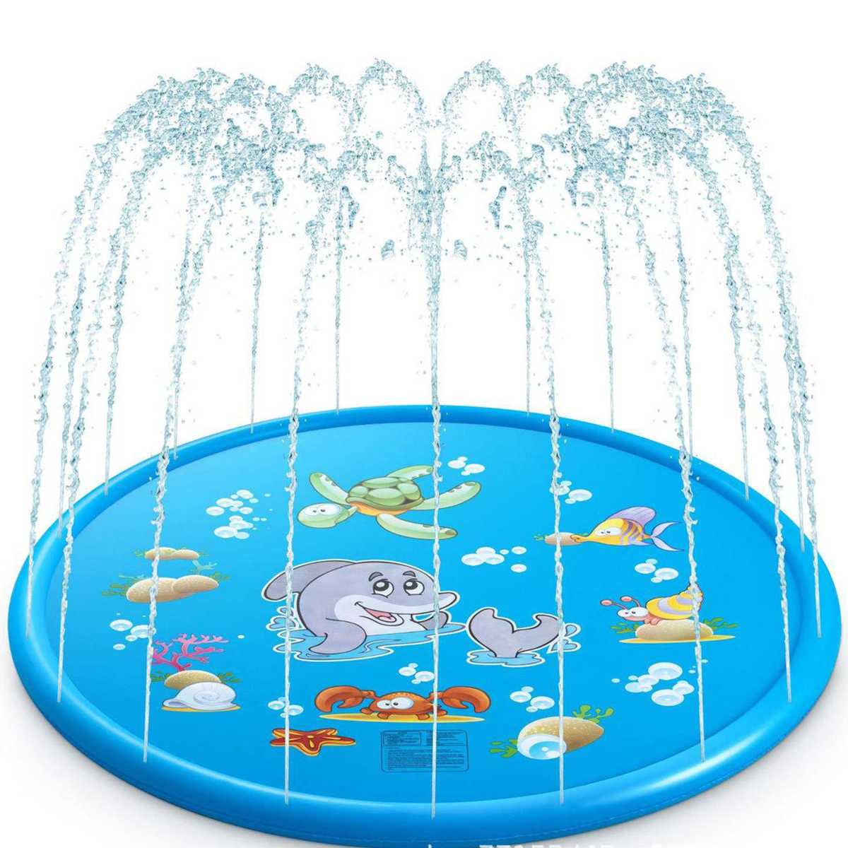 Water Sprinkler for Kids Inflatable Play Pool