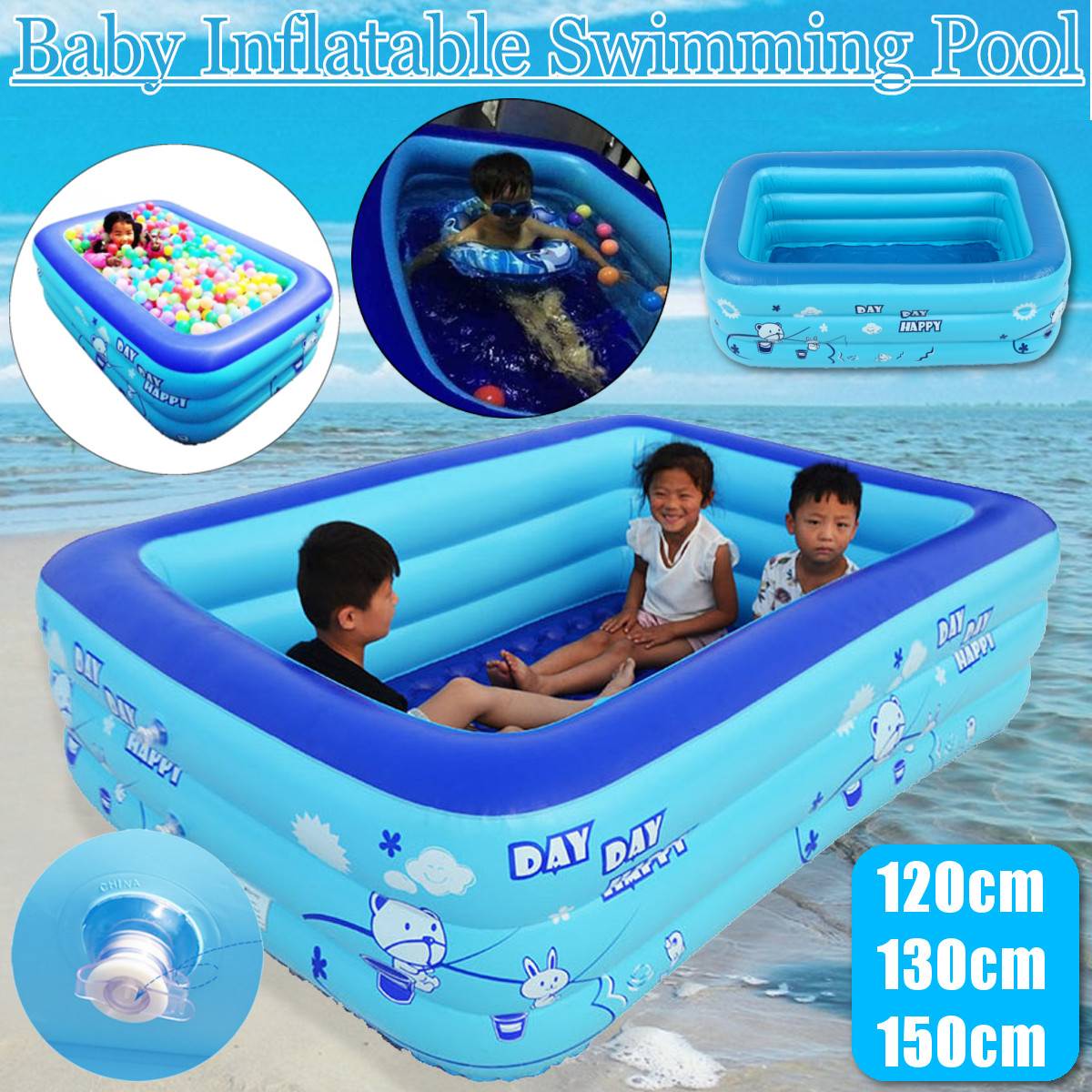 Blow Up Pool Inflatable Swimming Pool