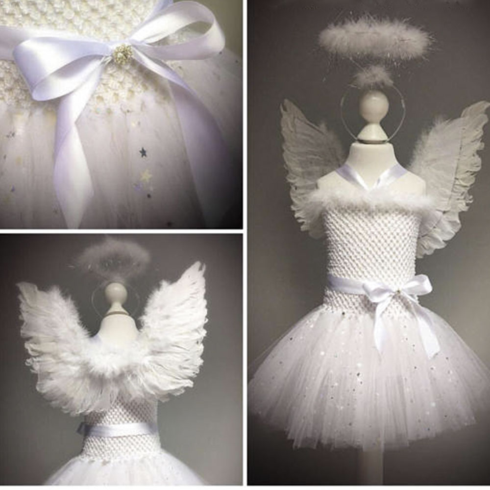 Angel Costume For Kids Tutu Dress