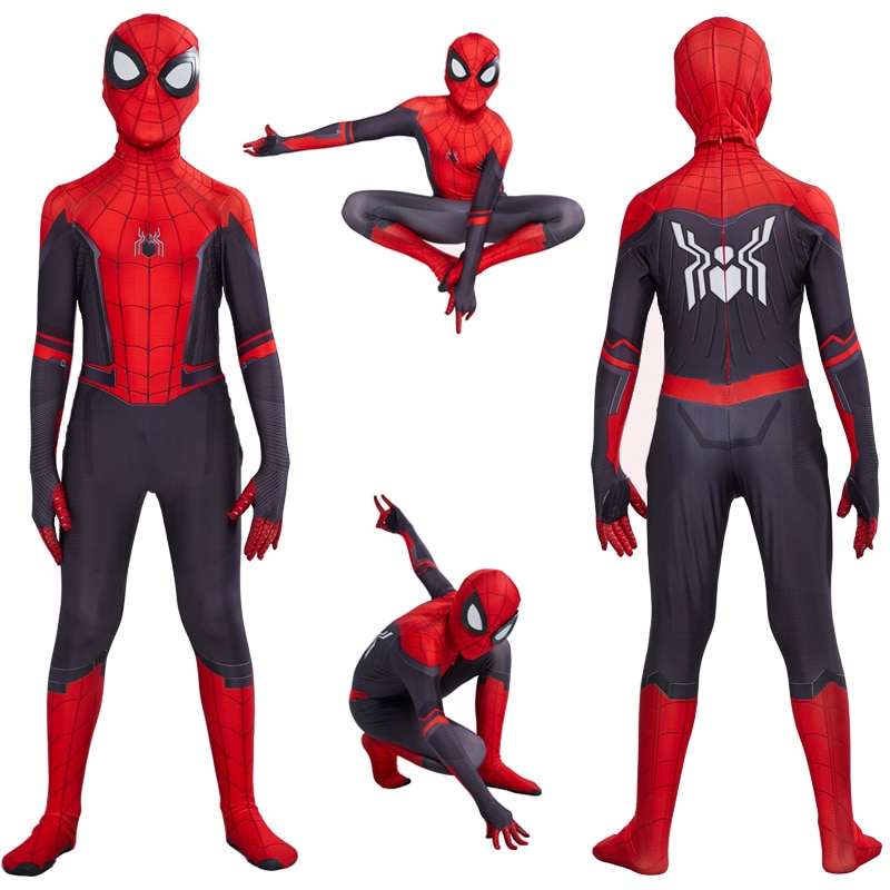 Spiderman Costume Halloween Cosplay Suit