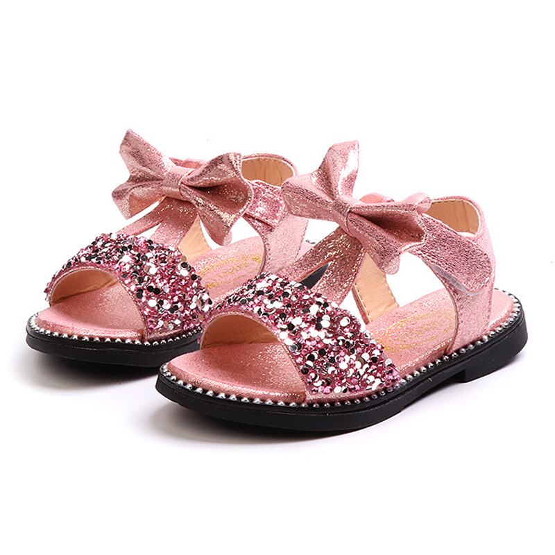 Bow Sandals Girls Fancy Shoes