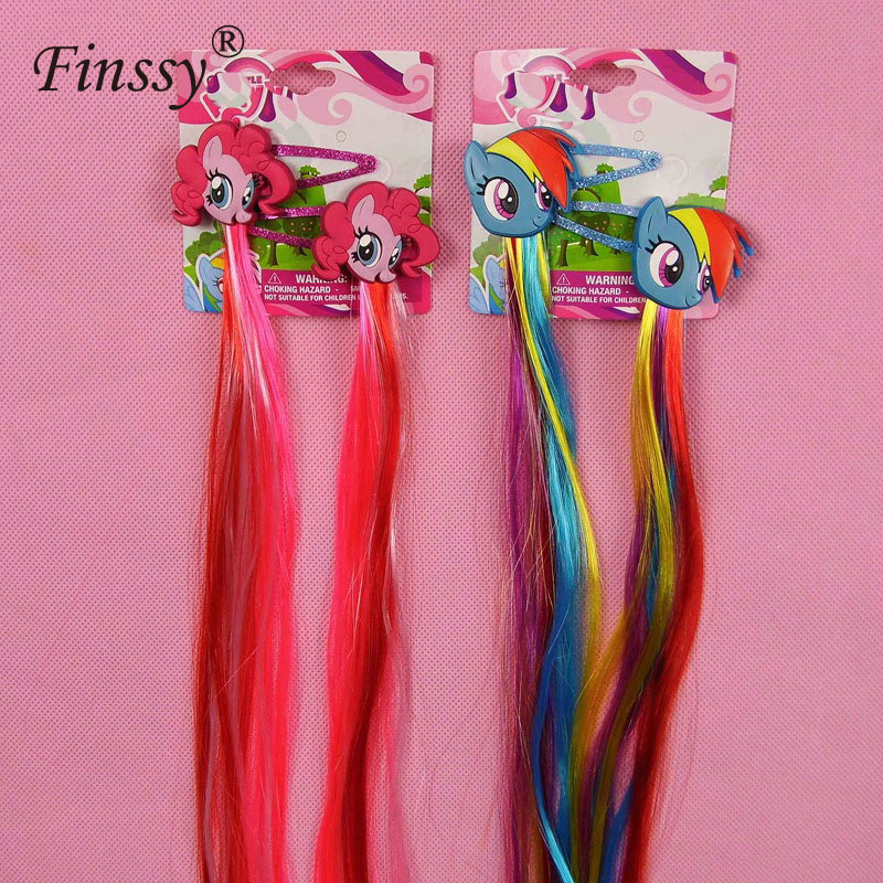 Kids Hair Accessories Little Pony Clips