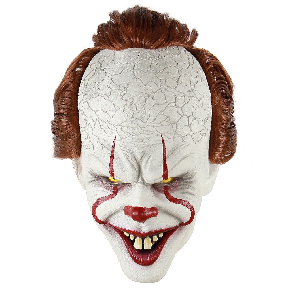 Killer Clown Mask Scary Props