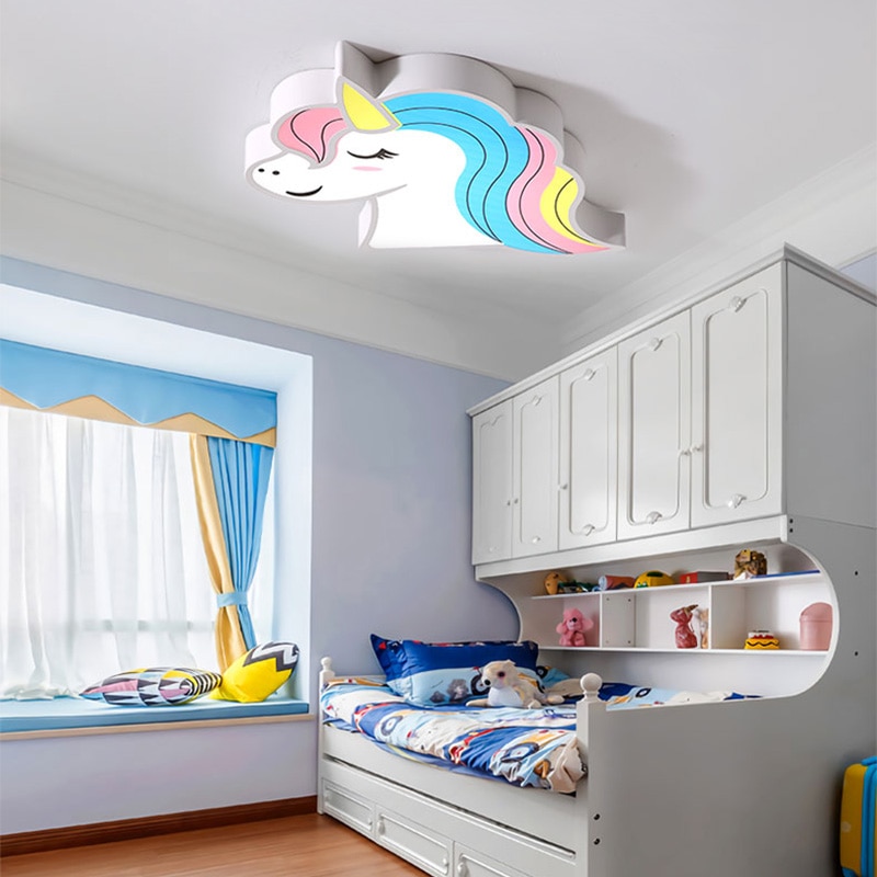 Kids Ceiling Light Unicorn Fixture