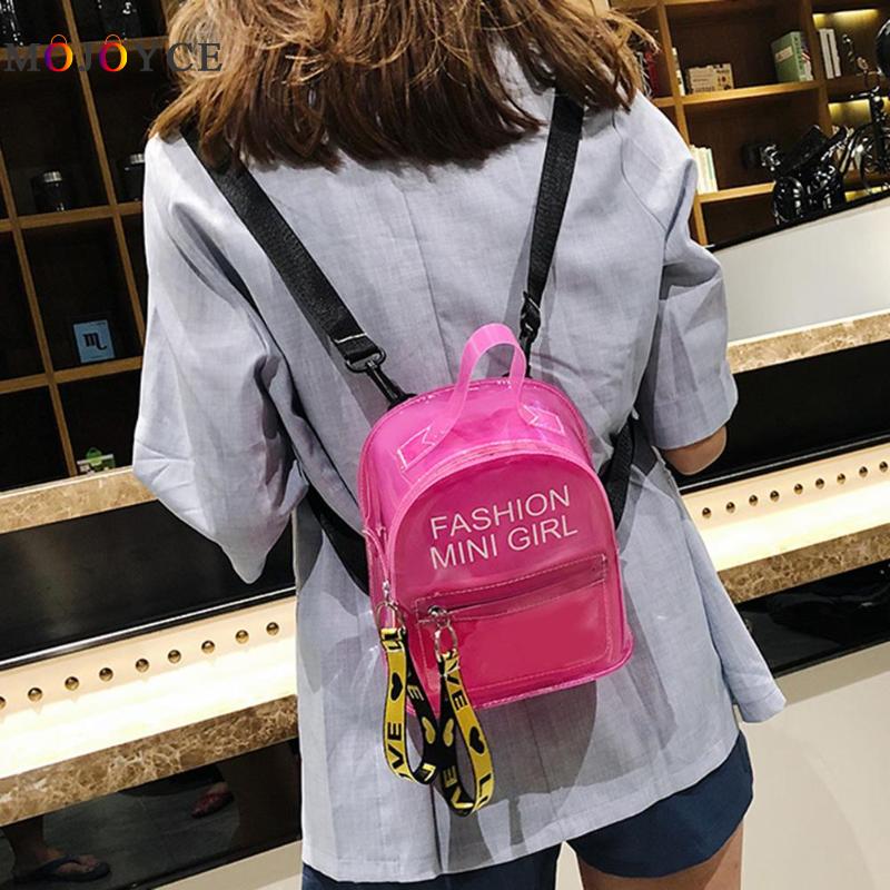 Clear Mini Backpack Girls Bag