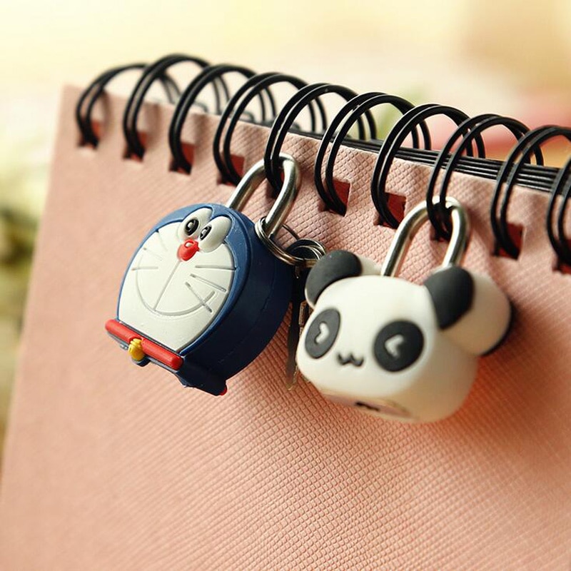 Cartoon Lock Adorable Journal Latch