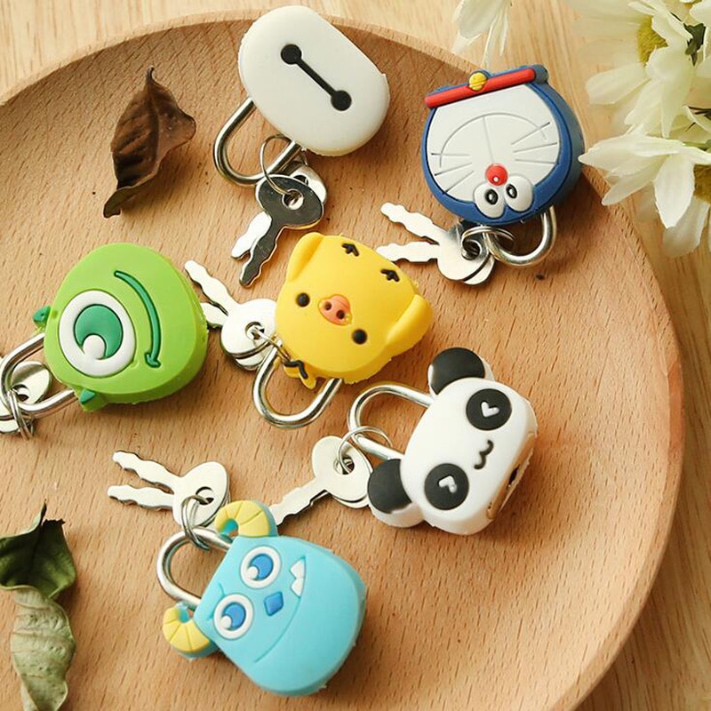 Cartoon Lock Adorable Journal Latch