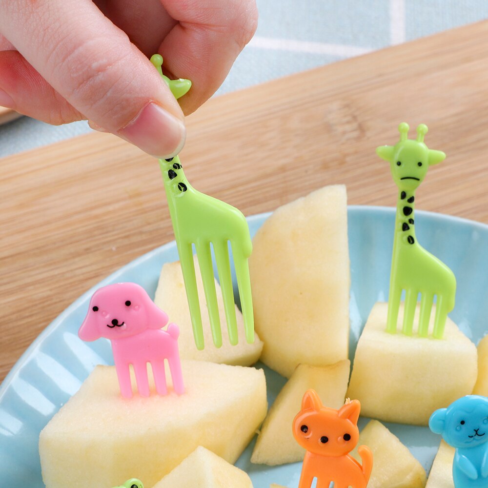 Dessert Fork Mini Animal Toothpicks