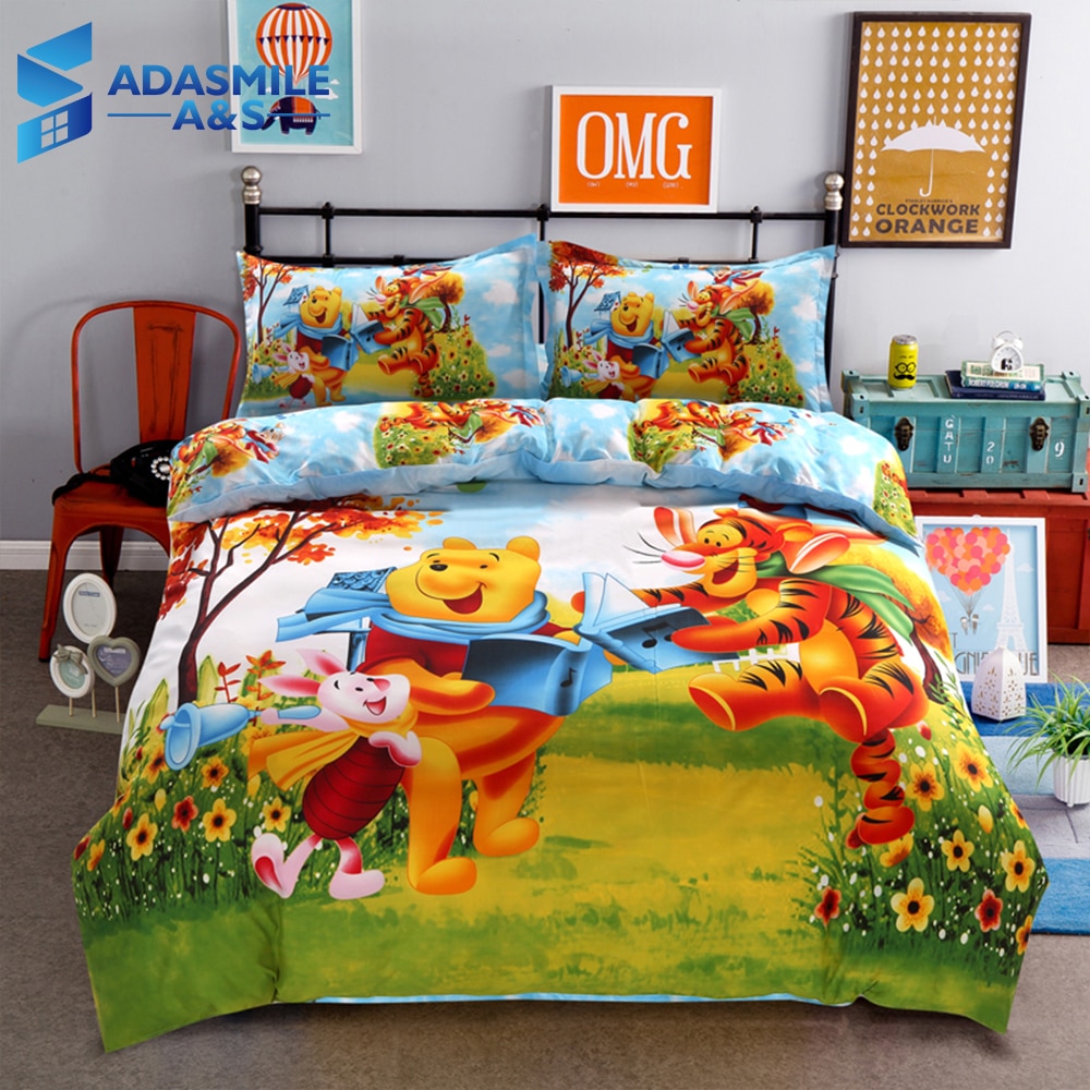 Kids Bedding Pooh Bear Design (1 set)