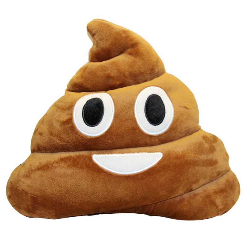 Poop Emoji Pillow Cute Soft Cushion