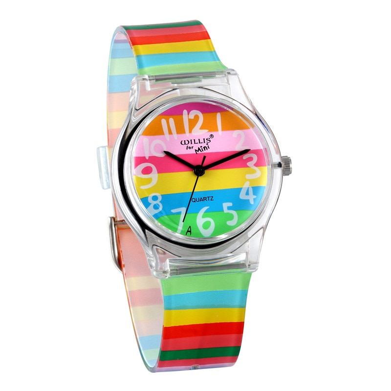 Rainbow Watch Silicone Band