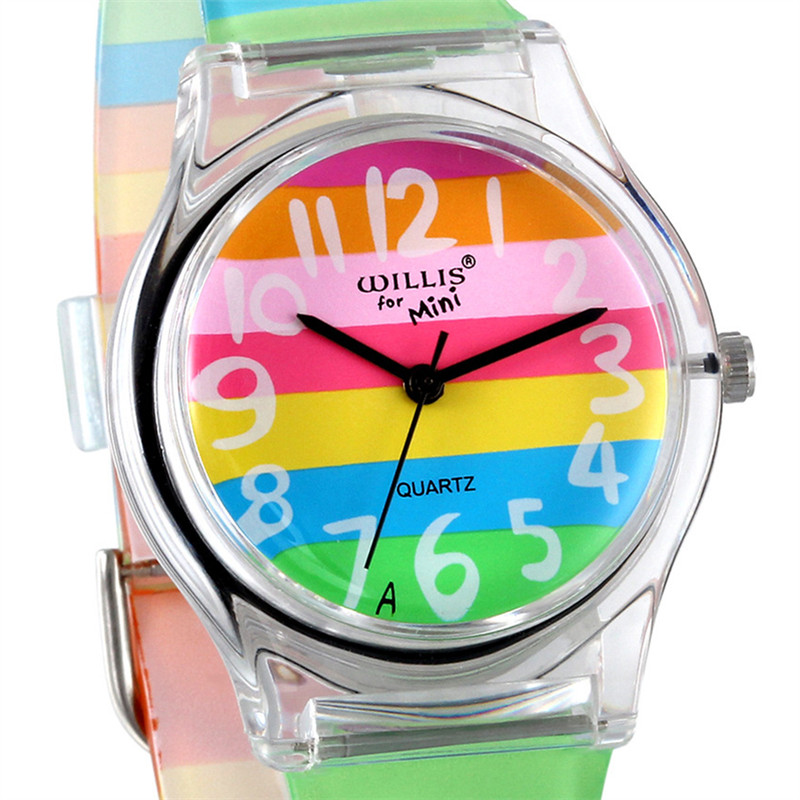 Rainbow Watch Silicone Band