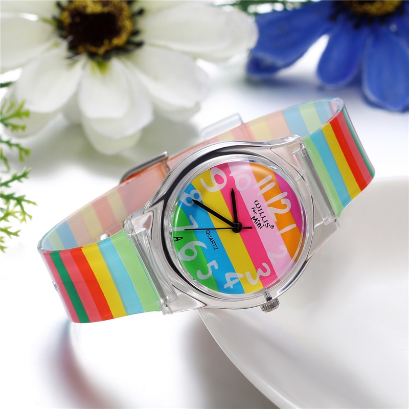 Rainbow Watch Silicone Band