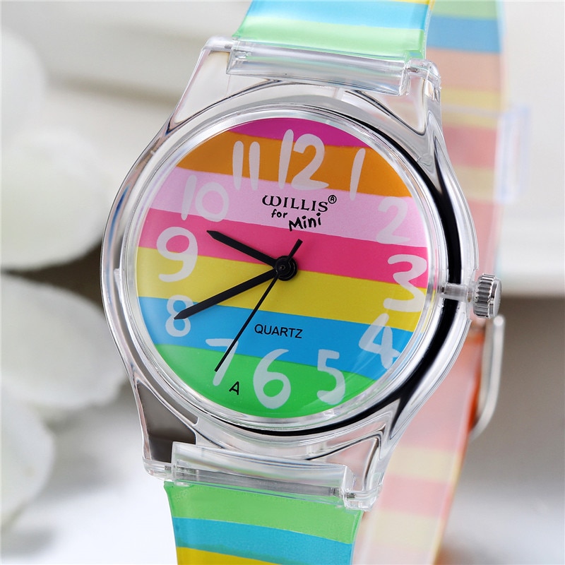 Rainbow Watch Silicone Band