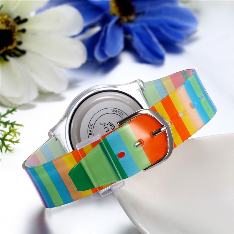 Rainbow Watch Silicone Band