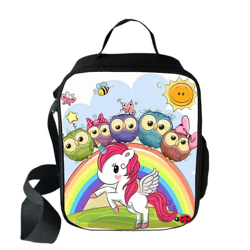 Unicorn Lunch Bag Colorful Food Bag
