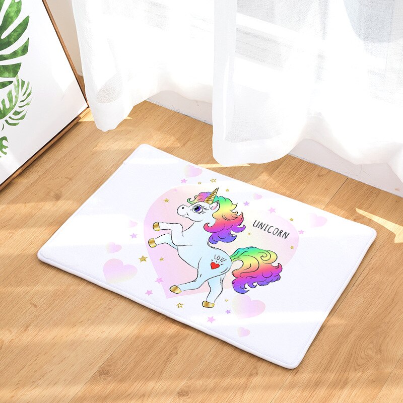 Unicorn Rug Cute Floor Mat