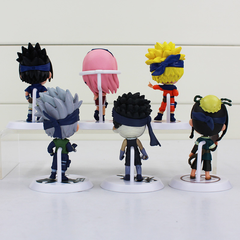 Anime Action Figure Naruto Cute Toys (6pcs)