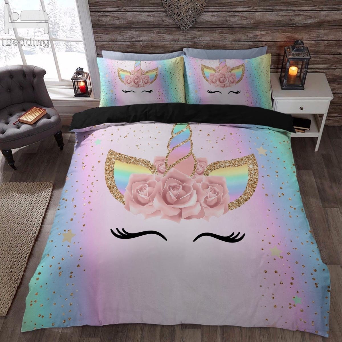 Unicorn Bedding Set Adorable Bed Linen
