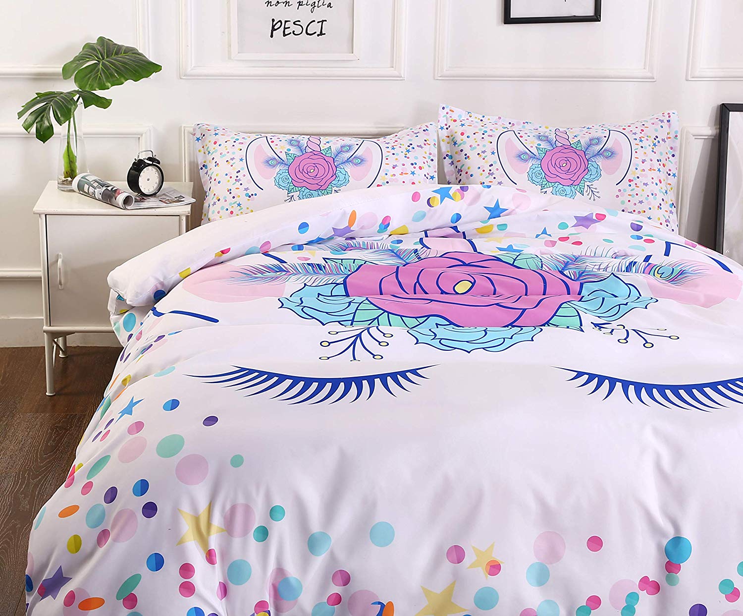 Unicorn Bedding Set Adorable Bed Linen