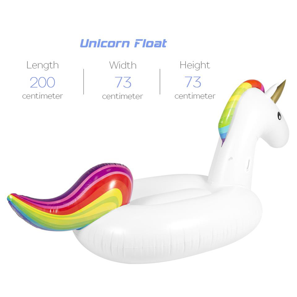 Inflatable Unicorn Swim Ring