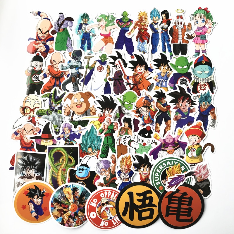 Anime Stickers Dragon Ball Decals