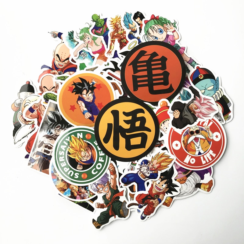 Anime Stickers Dragon Ball Decals