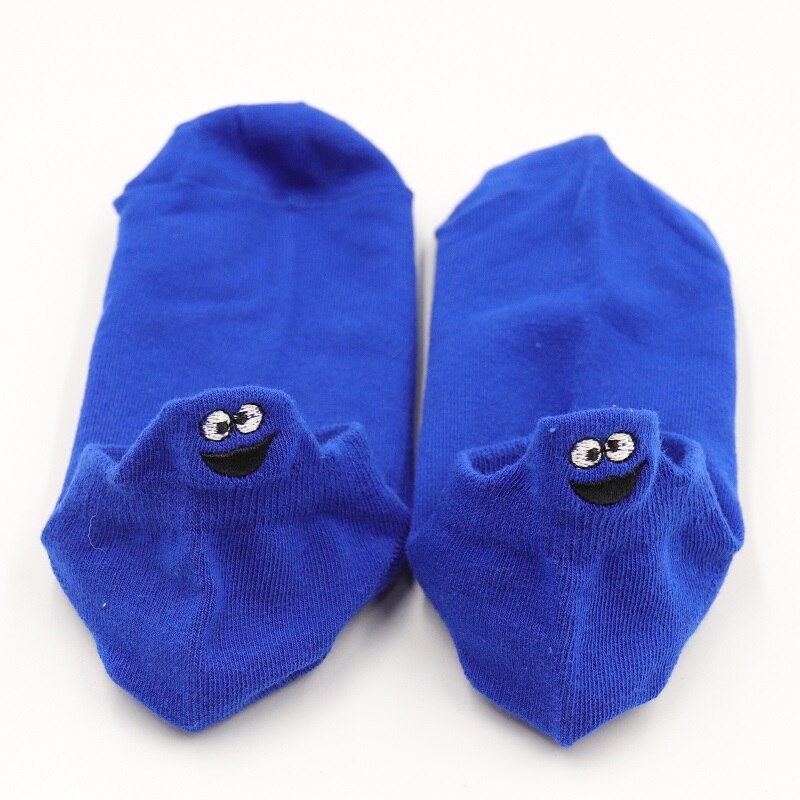 Funny Socks Cute Smile Design