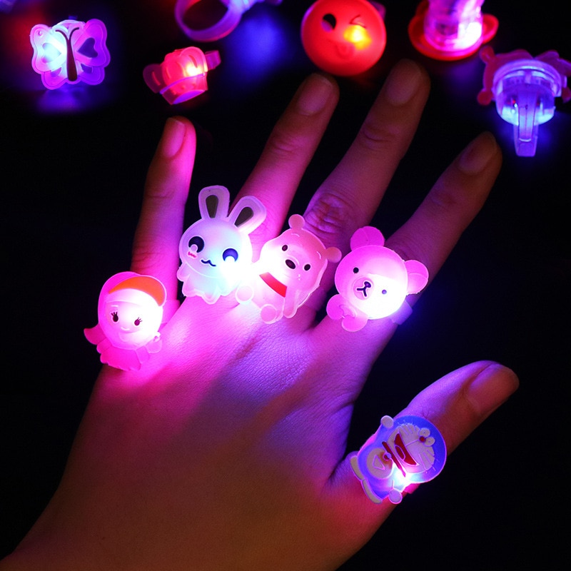 Plastic Rings Glow in the Dark