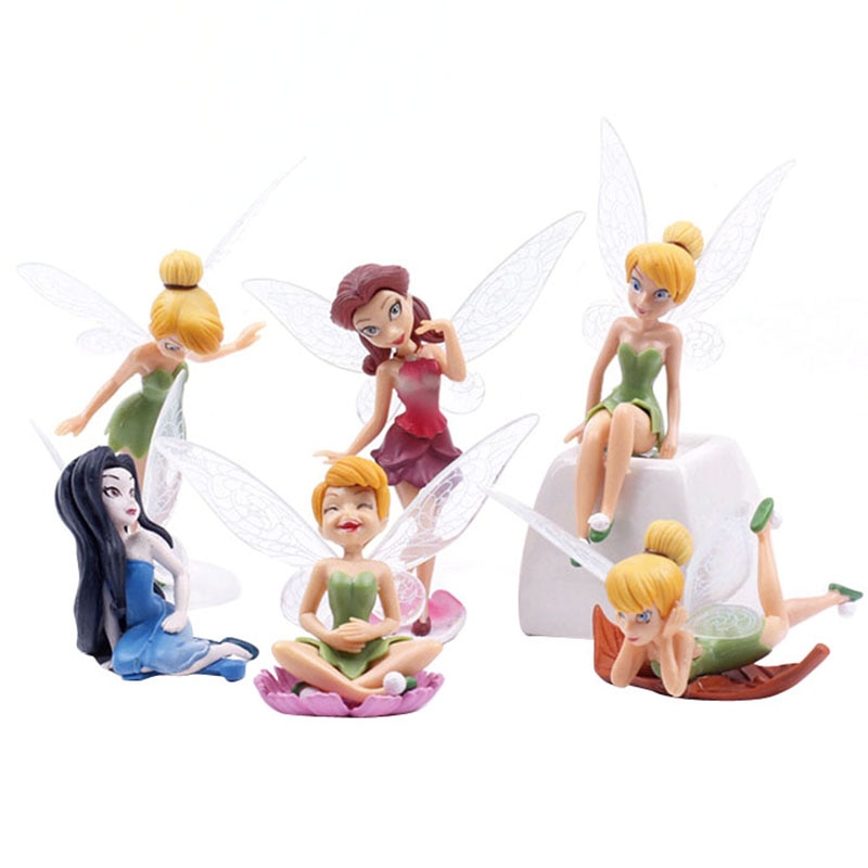 Fairy Figurines Miniature Decorations (6pc Set)