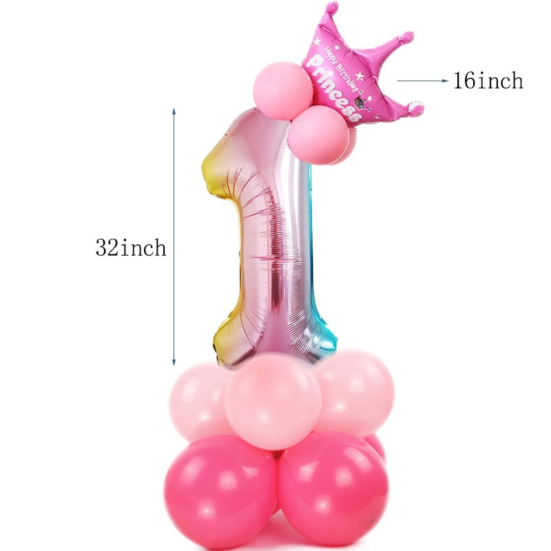 Number Balloons Party Decoration