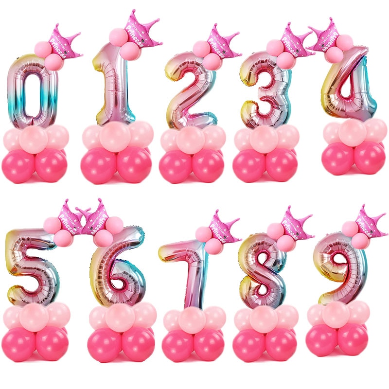 Number Balloons Party Decoration