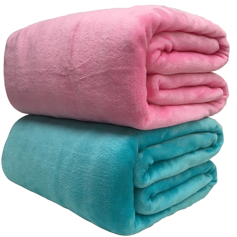 Fleece Blankets Warm Bed Clothes