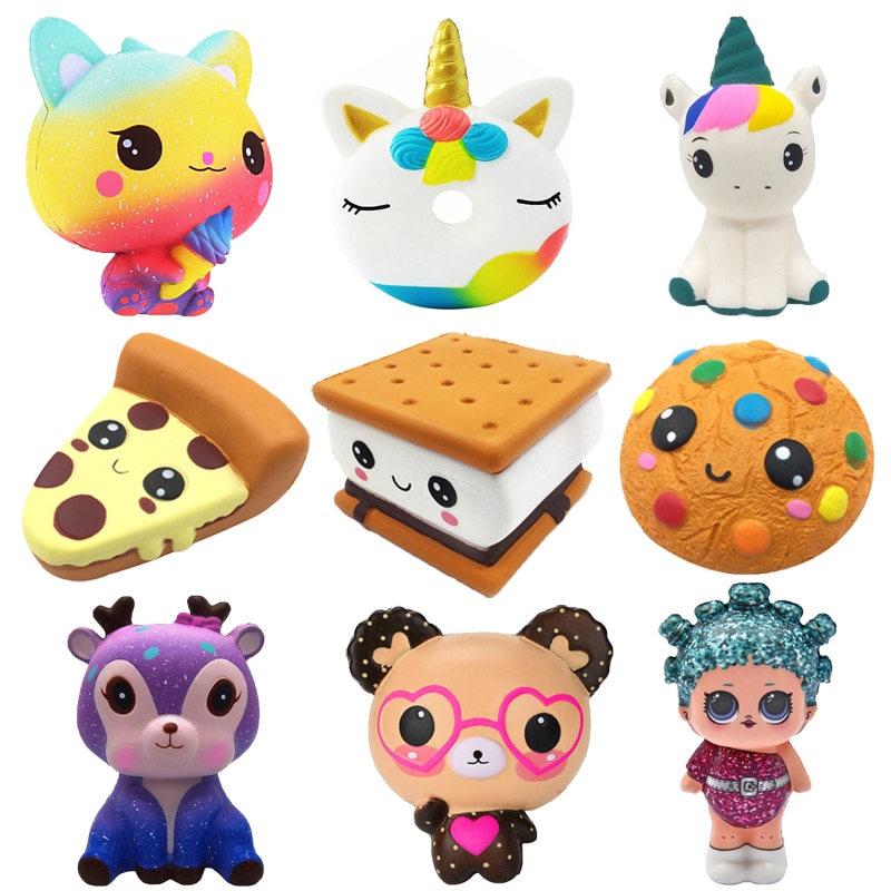 Cute Squishies Soft Squeeze Toys