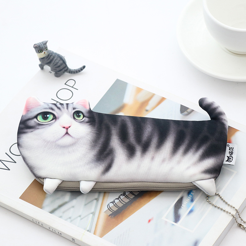 Pencil Cases For Girls Cute Cat Design