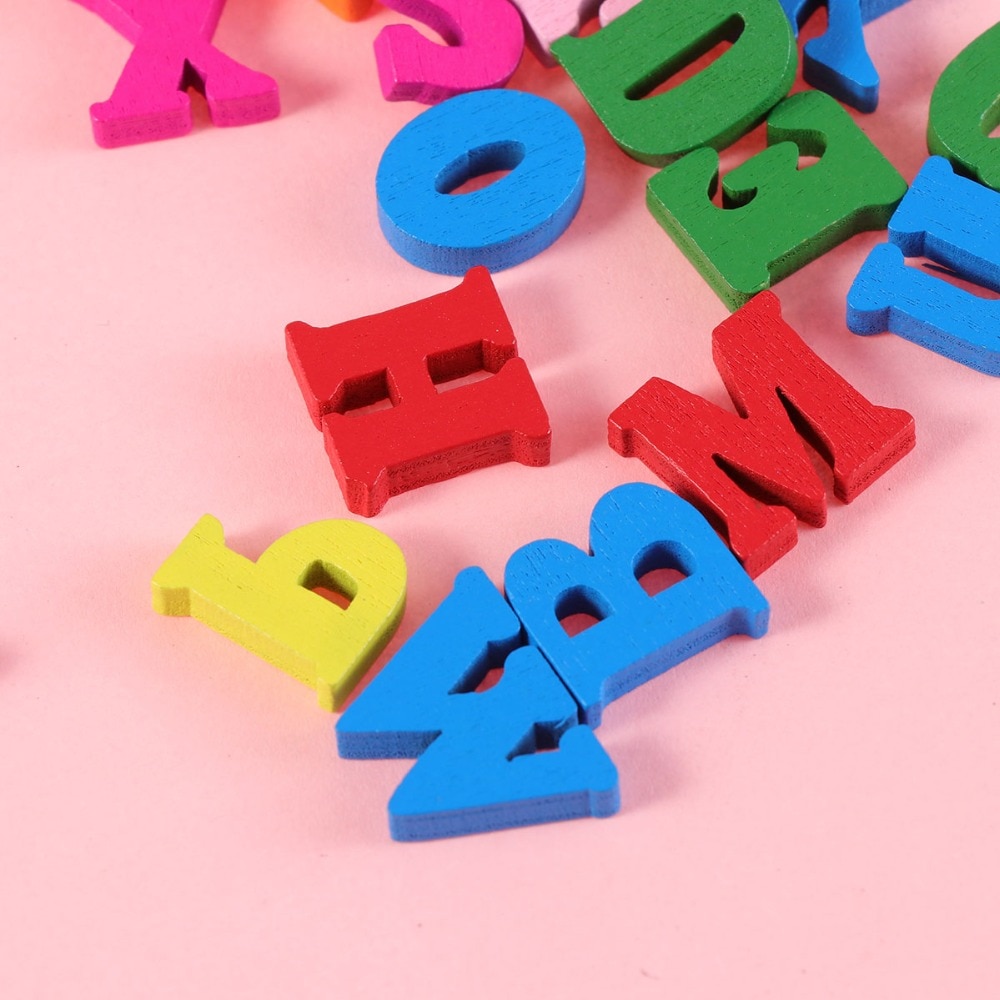 Wooden Letters Educational Wall Letter (100 pieces)