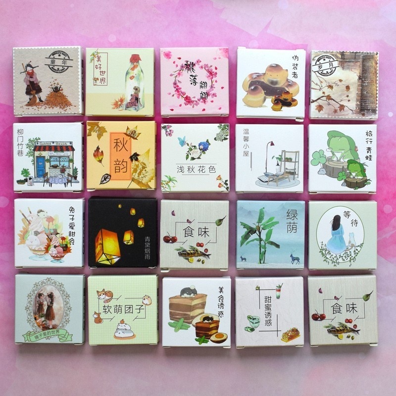 Cute Stickers DIY Album Decorations (40 pieces)