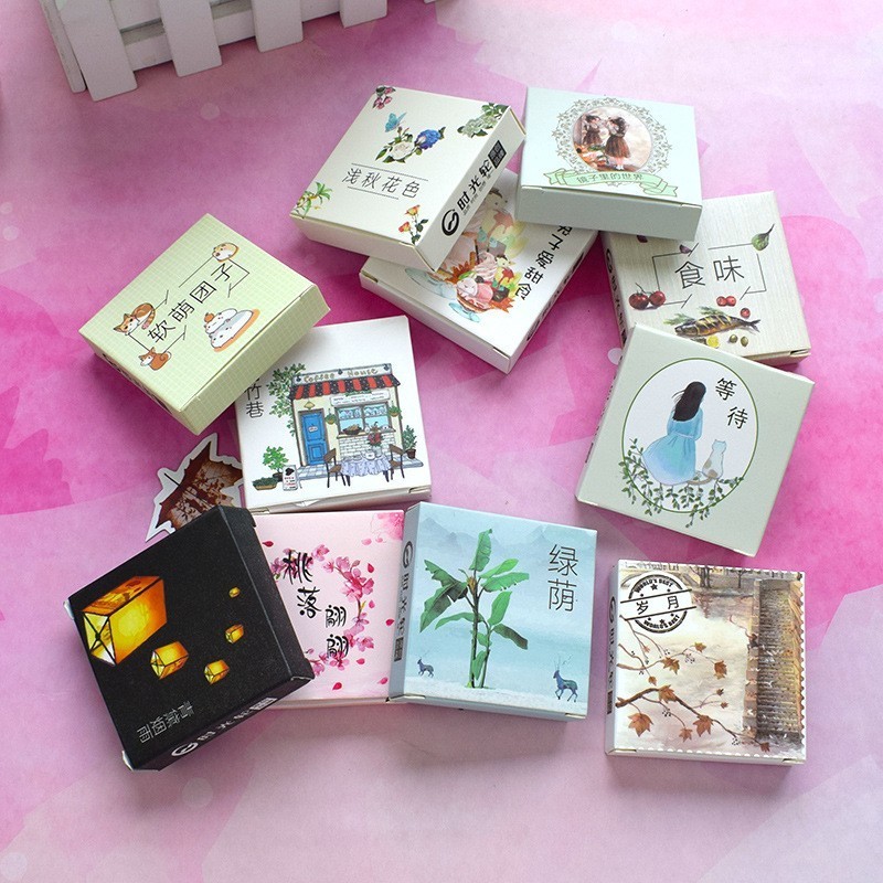 Cute Stickers DIY Album Decorations (40 pieces)