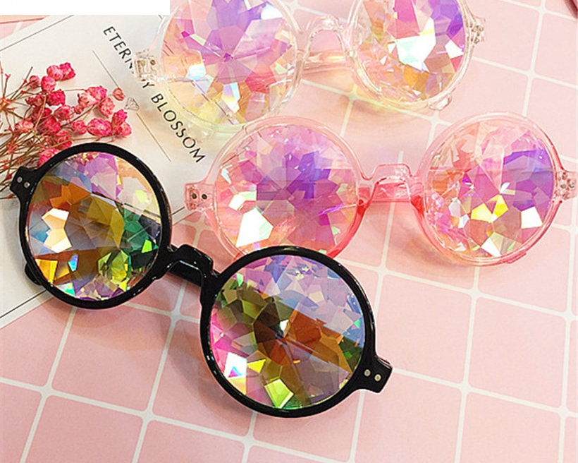 Kaleidoscope Glasses Colorful Eyewear