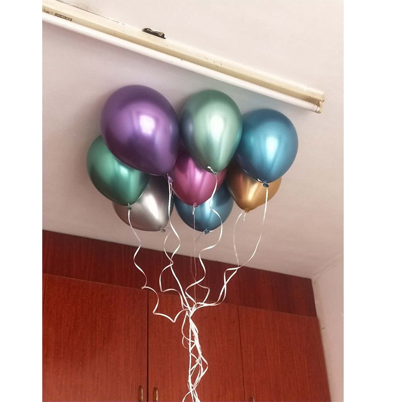 Metallic Balloons DIY Party Decors