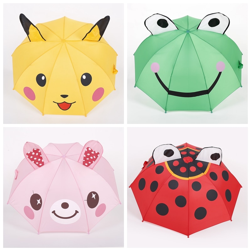 Kids Umbrella Cute Animal Design