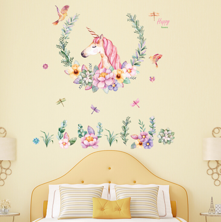 Unicorn Wall Stickers Home Decor