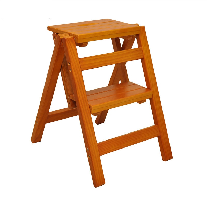 Folding Ladder Wooden Material