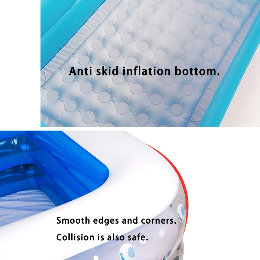 Inflatable Pool Portable Paddling Bath