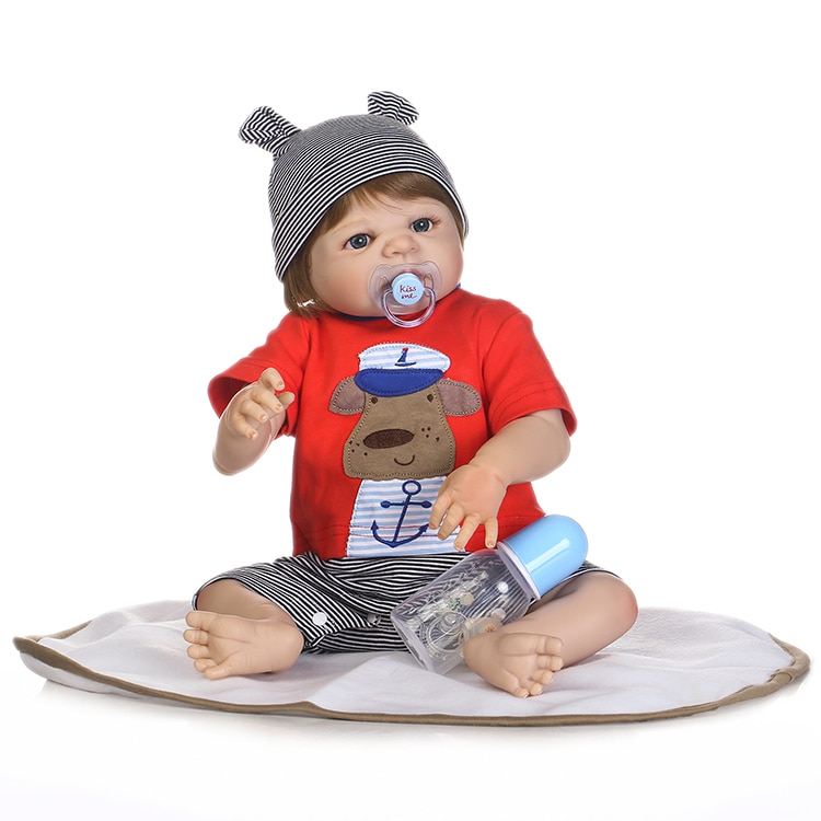 Baby Boy Doll Realistic Silicone Toy