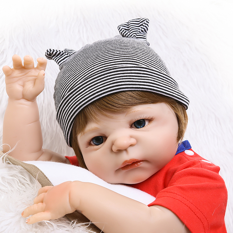 Baby Boy Doll Realistic Silicone Toy