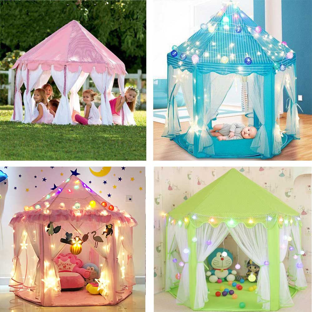 Childrens Tent Girls Castle Play