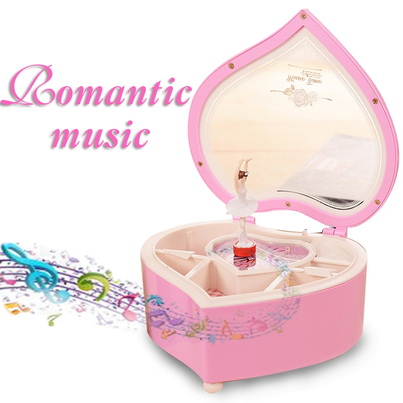 Ballerina Music Box Jewelry Container