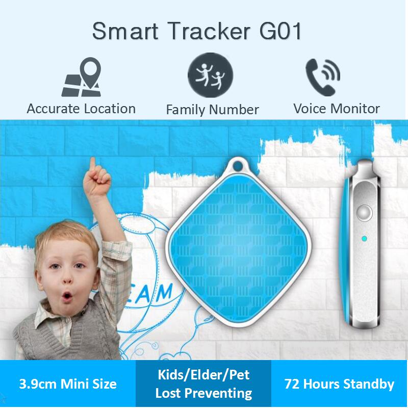 Child GPS Tracker Mini Keychain