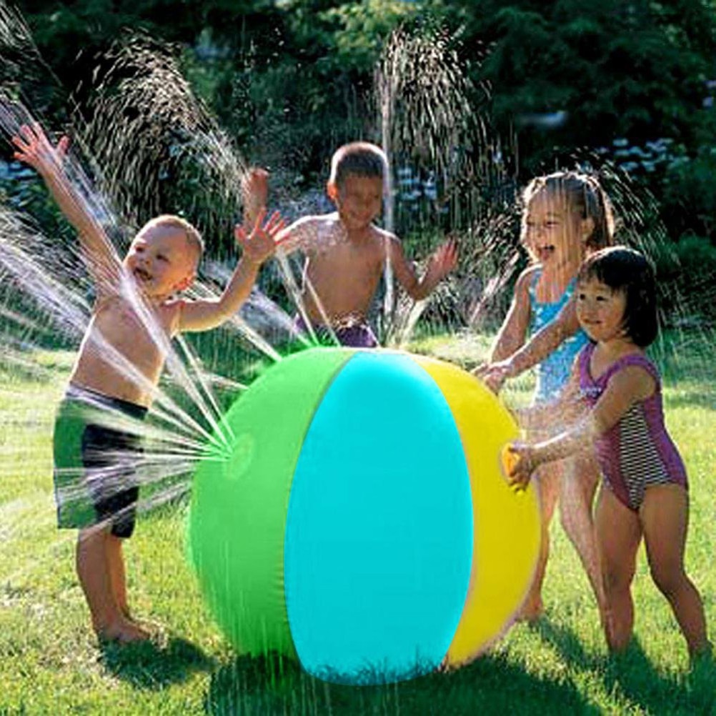 Inflatable Ball Water Spray Toy